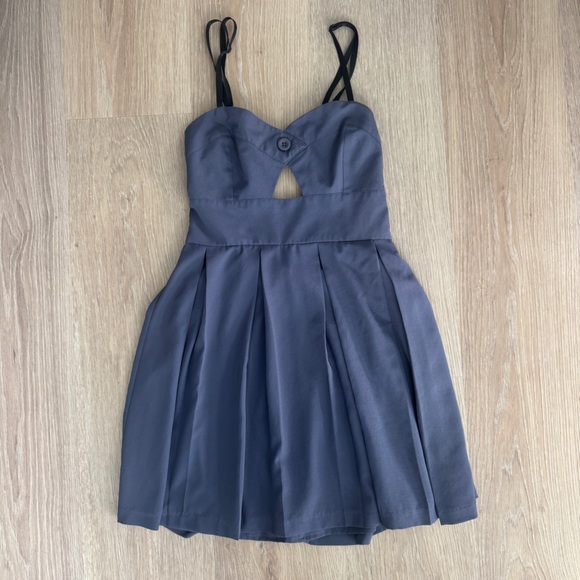 Nasty Gal Keepsake Keyhole Strappy Mini Dress - Picture 1 of 8